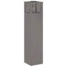 Lumière de chemin LED solaire 2 pcs Bronze Acier patiné 537986537986