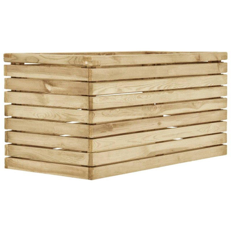 Lit surélevé 100x50x50 cm Bois de pin imprégné  537988537988
