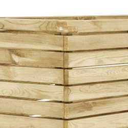 Lit surélevé 100x50x50 cm Bois de pin imprégné  537988537988