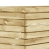 Lit surélevé 100x50x50 cm Bois de pin imprégné  537988537988