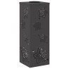 Lumière de chemin LED solaire 2 pcs Noir Acier laminé à froid 537990537990