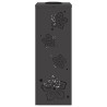 Lumière de chemin LED solaire 2 pcs Noir Acier laminé à froid 537990537990