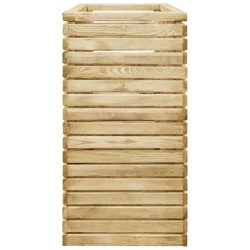 Lit surélevé 100x50x100 cm Bois de pin imprégné 537996537996