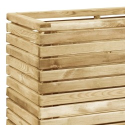 Lit surélevé 100x50x100 cm Bois de pin imprégné 537996537996