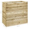 Lit surélevé 100x50x100 cm Bois de pin imprégné 537996537996