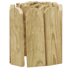 Rouleau de bordure Vert 120 cm Bois de pin imprégné 537997537997