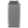 Lit surélevé de jardin 250x50x91 cm WPC Gris 537999537999
