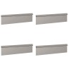 Clôtures anti-limaces 8 pcs Rouillé 538002538002