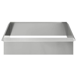 Clôtures anti-limaces 8 pcs Argent Acier galvanisé 538006538006