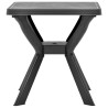Table de bistro Anthracite 70x70x72 cm Plastique 538012538012