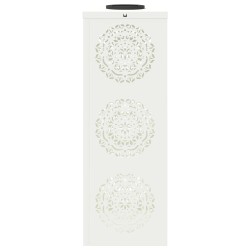 Lumière de chemin LED solaire 2 pcs Blanc Acier laminé à froid 538013538013