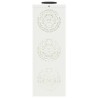 Lumière de chemin LED solaire 2 pcs Blanc Acier laminé à froid 538013538013