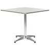 Table de jardin Argenté 80x80x70 cm Aluminium 538016538016