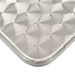 Table de jardin Argenté 80x80x70 cm Aluminium 538016538016