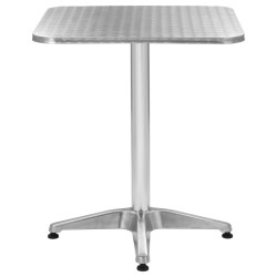 Table de jardin Argenté 60x60x70 cm Aluminium 538017538017