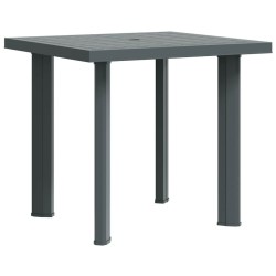 Table de jardin Vert 80x75x72 cm Plastique 538019538019