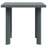 Table de jardin Vert 80x75x72 cm Plastique 538019538019