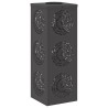 Lumière de chemin LED solaire 2 pcs Noir Acier laminé à froid 538024538024