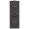 Lumière de chemin LED solaire 2 pcs Noir Acier laminé à froid 538024538024