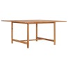 Table de jardin 150x150x76 cm Bois de teck solide 538035538035