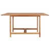Table de jardin 150x150x76 cm Bois de teck solide 538035538035