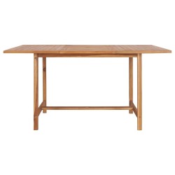 Table de jardin 150x150x76 cm Bois de teck solide 538035538035