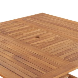 Table de jardin 150x150x76 cm Bois de teck solide 538035538035