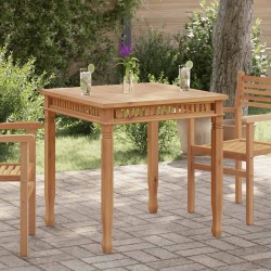 Table à dîner de jardin 80x80x80 cm Bois de teck solide 538038538038