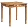 Table à dîner de jardin 80x80x80 cm Bois de teck solide 538038538038