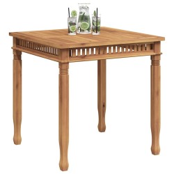 Table à dîner de jardin 80x80x80 cm Bois de teck solide 538038538038