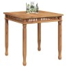 Table à dîner de jardin 80x80x80 cm Bois de teck solide 538038538038
