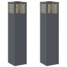 Lumière de chemin LED solaire 2 pcs Anthracite 538046538046