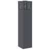 Lumière de chemin LED solaire 2 pcs Anthracite 538046538046