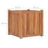 Lit surélevé 50x50x50 cm Bois de teck solide 538048538048