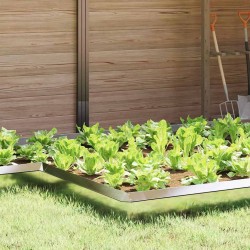 Clôture à escargots Argent 13,5 x 13,5 x 25 cm Acier inoxydable 538054538054