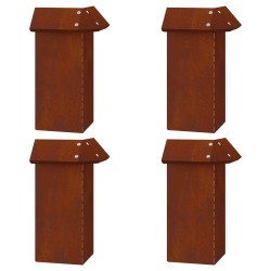 Clôtures anti-limaces 12 pcs Rouillé 538055538055