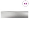 Clôtures anti-limaces 12 pcs Argent Acier inoxydable 538059538059