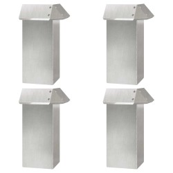 Clôtures anti-limaces 12 pcs Argent Acier inoxydable 538059538059