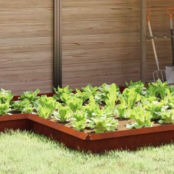 Clôture à escargots Rouillé 13,5 x 13,5 x 25 cm 538060538060