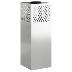 Lumière de chemin LED solaire 2 pcs Argenté Galvanisé 538067538067