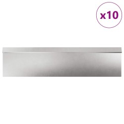 Clôtures anti-limaces 16 pcs Argent Acier inoxydable 538068538068