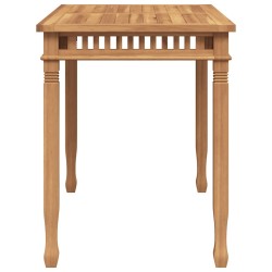Table à manger de jardin 120x65x80 cm bois de teck solide 538069538069