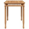 Table à manger de jardin 120x65x80 cm bois de teck solide 538069538069