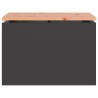 Banc de jardin Noir 60 x 40 x 43 cm 538073538073