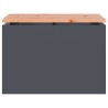 Banc de jardin Anthracite 60 x 40 x 43 cm Acier 538074538074