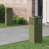 Lumière de chemin LED solaire 2 pcs Vert olive 538079538079