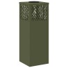 Lumière de chemin LED solaire 2 pcs Vert olive 538079538079