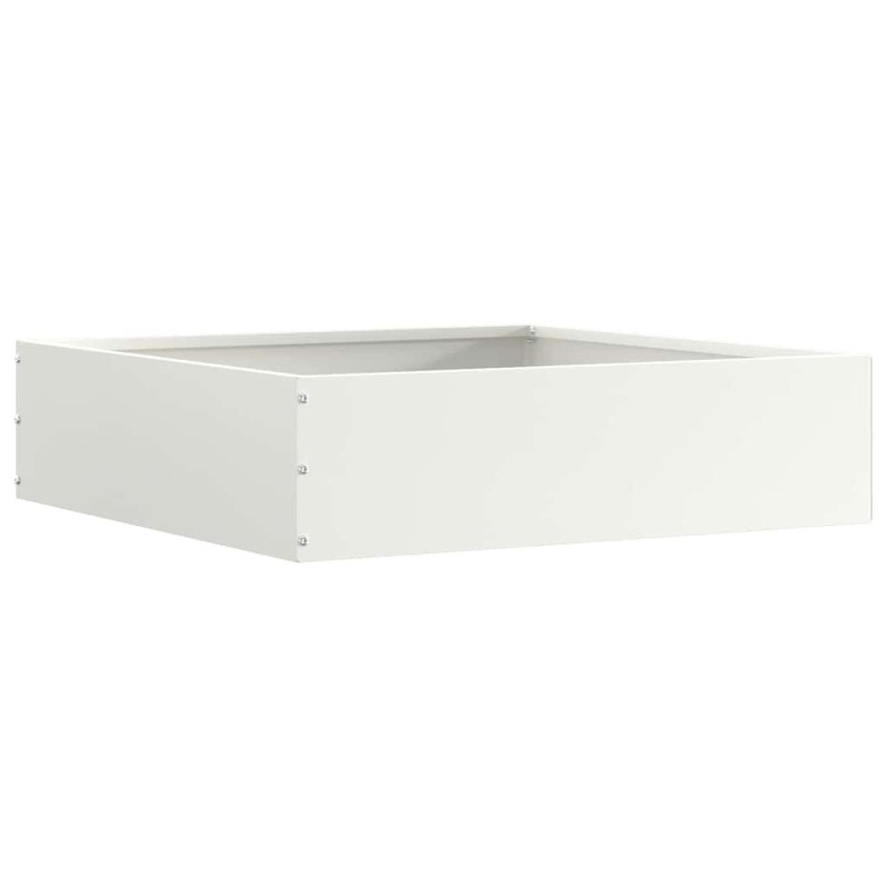 Bordure de Pelouse Blanc 50 x 50 x 13 cm Acier 538081538081