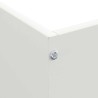 Bordure de Pelouse Blanc 50 x 50 x 13 cm Acier 538081538081
