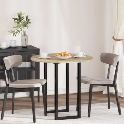 Plateau de table Chêne sonoma Ø 80 x 1,5 cm Bois d'ingénierie 538091538091